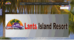 Desktop Screenshot of lantaislandresort.com